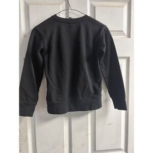 Jordan Boys Black Jumpman Crewneck Sweatshirt Size Small 8-10 Years Pullover